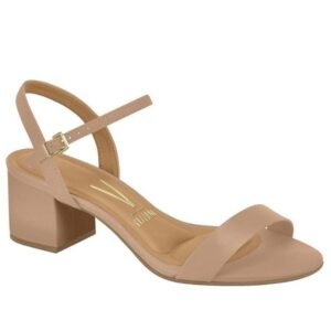 Sandália Vizzano Salto Bloco Baixo/Médio Feminina
