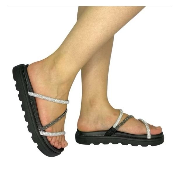 Papete Vizzano Flatform com Strass - Imagem 6