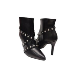 Bota Vizzano Salto Fino Alto Bico Fino Tachas/Studs Pedraria